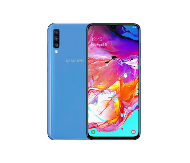 SAMSUNG Galaxy A70 Niebieski (A705F) - 493728 - zdjęcie
